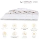 Одеяло шерстяное MirSon №1365 Luxury Exclusive Зимнее 172x205 см (2200001532359) - изображение 14