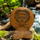 Фляга Лучший охотник в кожаном чехле 10 Oz / 284 ml из нержавеющей стали - изображение 2