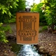 Фляга Hip Flask На удачу! в коже 9oz/266мл из нержавеющей стали - изображение 1