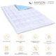 Одеяло антиаллергенное MirSon 3M Thinsulate №1319 Valentino Hand Made Демисезонное 200x220 см (2200001527188) - изображение 13