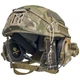 Комплект: тактический шлем Sestan-Busch Helmet BK-ACH-HC, наушники Earmor М32, усиленные крепления типа «чебурашка», кавер, цвет койот L - изображение 1
