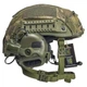 Комплект тактический шлем Sestan-Busch Helmet BK-ACH-HC, наушники Earmor М32, усиленные крепления типа "чебурашка" Олива, кавер. M - изображение 4