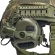 Комплект тактический шлем Sestan-Busch Helmet BK-ACH-HC, наушники Earmor М32, усиленные крепления типа "чебурашка" Олива, кавер. M - изображение 8