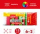 Упаковка губок Chisto кухонные Арбуз 2 пачки по 5+1 шт (2000998942083) - изображение 3