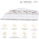 Одеяло антиаллергенное MirSon Luxury Exclusive Eco-Soft 887 деми 172x205 см (2200000621764) - изображение 14