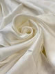 Тканина Шовк натуральний молочний 82г/м2 140см 1пог.м(19ММ-ivory) - зображення 1