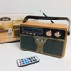 Радиоприёмник ретро Retro Kemai MD-507BT AM, SW, FM аккумуляторный USB с пультом - изображение 2