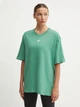 Футболка хлопковая оверсайз длинная женская Adidas Originals Essentials Boyfriend IY7323 M Зеленая (KC1000000045664) - изображение 1