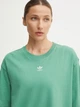 Футболка хлопковая оверсайз длинная женская Adidas Originals Essentials Boyfriend IY7323 M Зеленая (KC1000000045664) - изображение 7