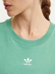 Футболка хлопковая оверсайз длинная женская Adidas Originals Essentials Boyfriend IY7323 M Зеленая (KC1000000045664) - изображение 8