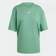 Футболка хлопковая оверсайз длинная женская Adidas Originals Essentials Boyfriend IY7323 M Зеленая (KC1000000045664) - изображение 9