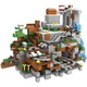 Конструктор Майнкрафт 1089 деталей+персонажі, дитячий набір Minecraft My World Mineworld Печера в горах SJ8806 - зображення 9