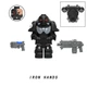 Фігурка для конструктора космодесант Iron Hands Вархаммер Warhammer MY608 - зображення 1