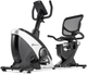 Горизонтальний велотренажер Hop-Sport HS-070L Helix сріблястий iConsole+ - зображення 3