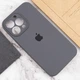 Чохол для смартфона Silicone Full Case AA Camera Protect for Apple iPhone 14 Pro Max 12,Dark Grey (FullAAi14PM-12) - изображение 6
