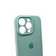 Чохол для смартфона Silicone Full Case AA Camera Protect for Apple iPhone 16 Pro 48,Sky Blue (FullAAi16P-48) - изображение 5