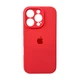 Чохол для смартфона Silicone Full Case AA Camera Protect for Apple iPhone 16 Pro 50,Pink Orange (FullAAi16P-50) - изображение 2