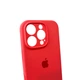 Чохол для смартфона Silicone Full Case AA Camera Protect for Apple iPhone 16 Pro 50,Pink Orange (FullAAi16P-50) - изображение 5