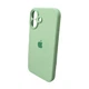 Чохол для смартфона Silicone Full Case AA Camera Protect for Apple iPhone 16 51,Avokado Green (FullAAi16-51) - изображение 4