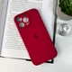 Чохол для смартфона Silicone Full Case AA Camera Protect for Apple iPhone 16 Pro Max 35,Maroon (FullAAi16PM-35) - изображение 7
