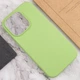 Чохол Silicone Case Full Protective (AA) NO LOGO для Apple iPhone 14 Pro (6.1") М'ятний / Mint - изображение 5