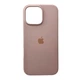 Чохол для смартфона Silicone Full Case AA Open Cam for Apple iPhone 16 Pro Max 15,Pink Sand (FullOpenAAi16PM-15) - изображение 1