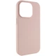 Чохол Silicone Case Full Protective (AA) NO LOGO для Apple iPhone 14 Pro (6.1") Рожевий / Pink Sand - изображение 2