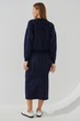 Костюм женский Femme 10104 One Size Темно-синий - изображение 6