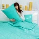 Одеяло Mirson лето Двуспальное 172х205 см антиаллеренное №2347 Mint Ecosilk (2200003027969) - изображение 4