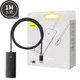 Хаб разветвитель мультипортовый адаптер Baseus Lite Series USB-C - 4*USB-A 3.0 + USB-C (WKQX030401) черный - изображение 4