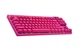 Игровая клавиатура Logitech G Pro X TKL Lightspeed Tactile Magenta (920-012159) - изображение 2