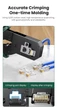 Обжимные клещи Ugreen NW136 кримпер для обжима коннекторов RJ45 Ethernet Lan Кабель CAT6/7/8 Green (70683) - изображение 12