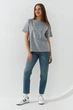 Джинси Mom Fit жіночі Zeo Basic 4086 34 Синій - зображення 1