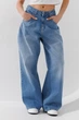Джинси Baggy жіночі Zeo Basic 4737 36 Блакитний - зображення 2