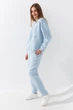 Спортивні штани Baggy жіночі Crep 1905-K S Блакитний - зображення 3