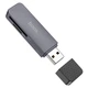 Картридер Hoco HB45 Spirit 2in1 USB 3.0 Metal gray - изображение 1