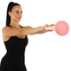 Гиря мягкая 3 кг Поливинилхлорид наполнитель песок Zelart SOFT KETTLEBELL цвет розовый FI-0122-3 - изображение 6