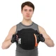 Насыпная гиря 15 кг нейлон наполнитель песок SandBell Crossfit Zelart черная TA-7823-15-1 - изображение 9