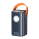 Зовнішній акумулятор Remax Gutitan PD 100W + QC 22.5W 60000mAh + LED Синій (RPP-100) - зображення 1