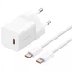 Сетевое зарядное устройство Baseus P10110902213-00 GaN5 Fast Charger (mini) 1C 30W, кабель Type-C White - изображение 1