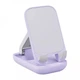 Тримач для телефонів та планшетів Baseus B10551500511-00 Seashell Series Folding Phone Stand Purple - зображення 1