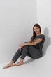 Піжама жіноча Nicoletta 30052 4XL Сірий - зображення 3