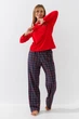 Пижама женская ELLEN LPK 0180/39/01/BELIEVE Н.Г 2XL Разноцветный - изображение 2
