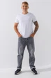 Джинсы Mom Fit мужские 9939 31 Светло-серый - изображение 2