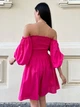 Платье Jadone Fashion Илона S-M малина - изображение 3
