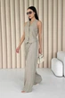 Стильний костюм Jadone Fashion Вест L бежевий - зображення 2
