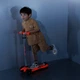 Трехколесный самокат Micro Maxi Deluxe Glow LED MMD368 - Красная аура - изображение 6