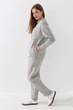 Толстовка однотонная женская Crep 3093-K XS Оливковый - изображение 4