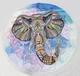 Пляжное полотенце MirSon №5080&nbsp;Summer&nbsp;Time&nbsp;Elephant 150x150 см (2200003947892) - изображение 2