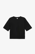 Футболка однотонная для девочки Lizi 142 158 см Черный - изображение 6